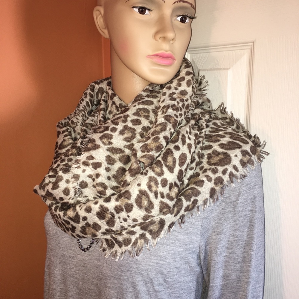 Cute leopard scarf from Target